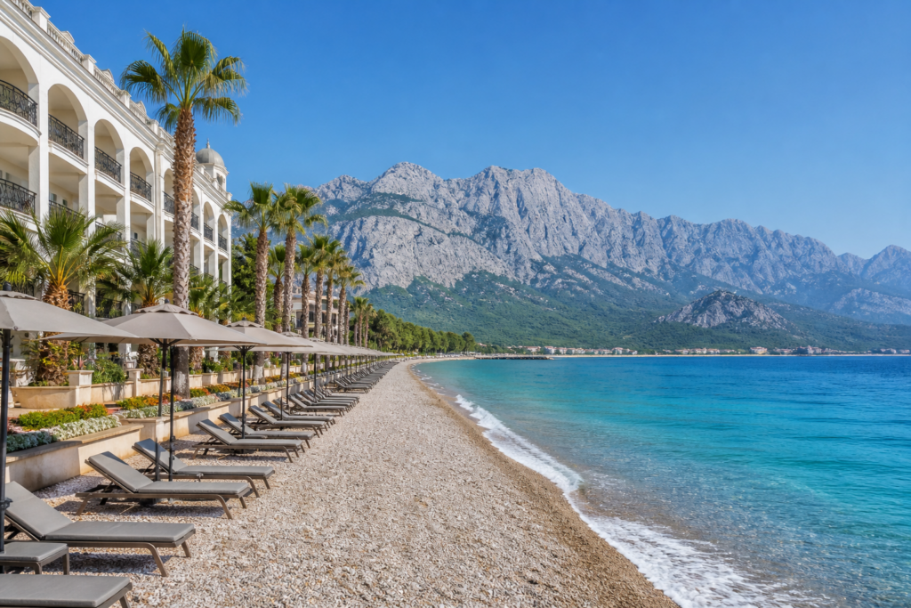 Иллюстративный тематический вид Porto Bello Hotel Resort & Spa в Анталье без людей