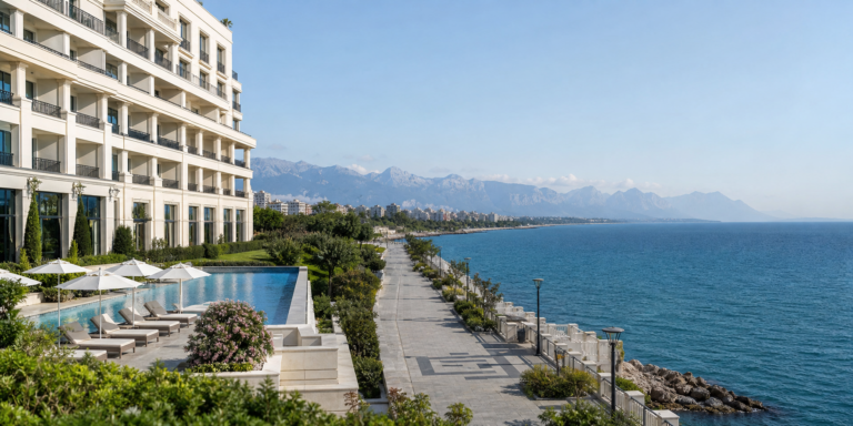 Иллюстративный тематический вид Ramada Plaza by Wyndham Antalya в Анталье без людей