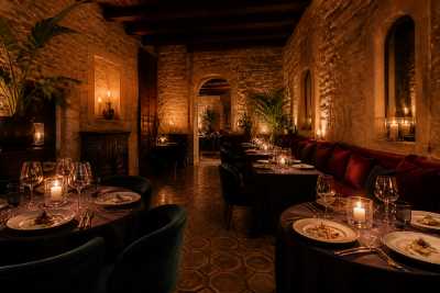 Тематическая иллюстрация Seraser Fine Dining Restaurant в Анталье без людей