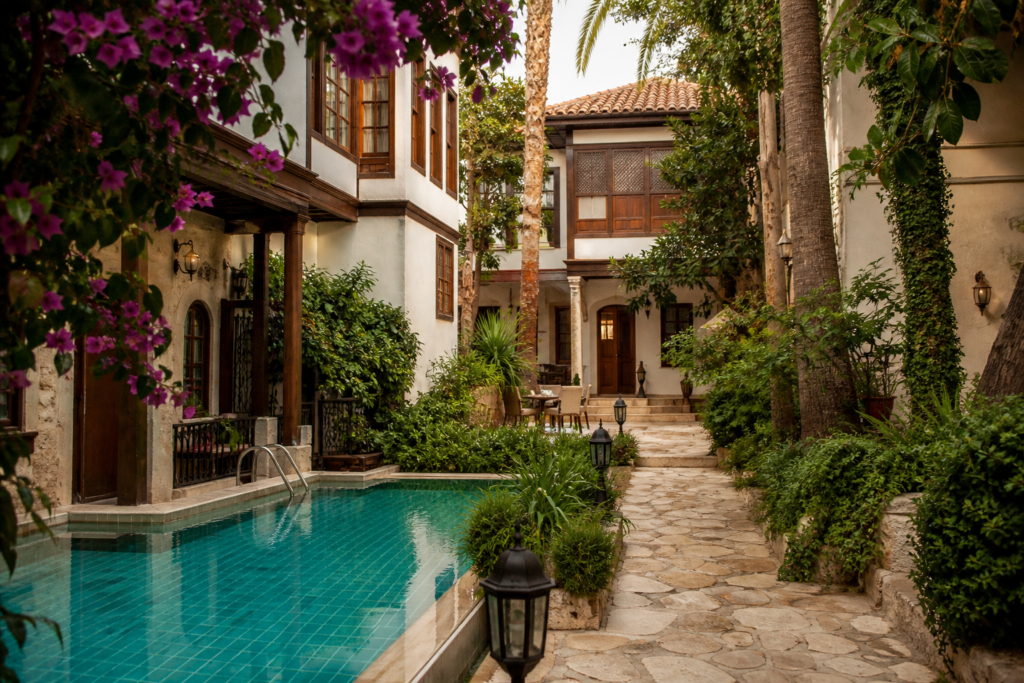 Иллюстративный тематический вид Tuvana Hotel в Анталье без людей